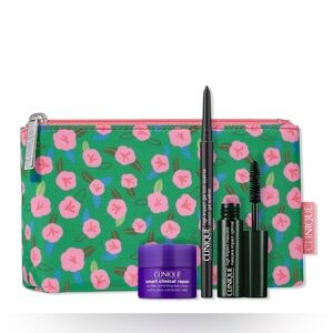 Clinique Bag w/ High-End Mascara, Eyeliner, & Wrinkle Correcting Eye Cream